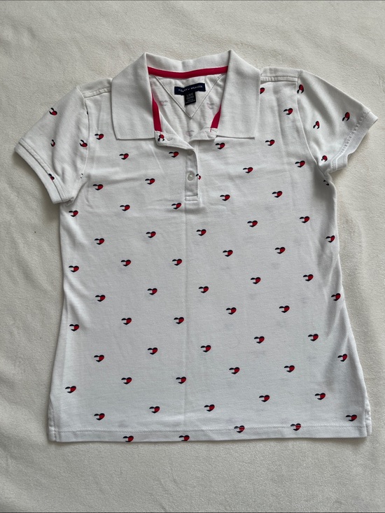 Tommy Hilfiger Tops - Tommy Hilfiger Hearts Polo Shirt♥️